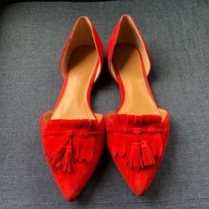 Beautiful JCrew Suede Flats!